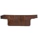 Produktbild Unbekannt Langlebig Moderne beiläufige Kurier-Beutel-echtes Leder Hüfttasche Herren Chest Sling-Tasche mit Kopfhörer-Loch Beutelgröße (Color : Chocolate, Size : S)
