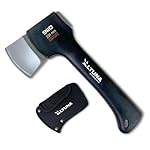 Altuna - Hacha de Supervivencia y Camping - Hoja d...: 𝐇𝐀𝐂𝐇𝐀 𝐂𝐎𝐌𝐏𝐀𝐂𝐓𝐀: Nuestro Hacha de Supervivencia pesa solo 600 gramos, para una portabilidad óptima. Además, el Hacha Táctica Altuna es compacta ocupando solo 230mm. 𝐌𝐀𝐍𝐆𝐎 𝐄𝐑𝐆𝐎𝐍Ó𝐌𝐈𝐂𝐎: Fabricada en fibra de vidrio, la hace resistente y favorable a clima...