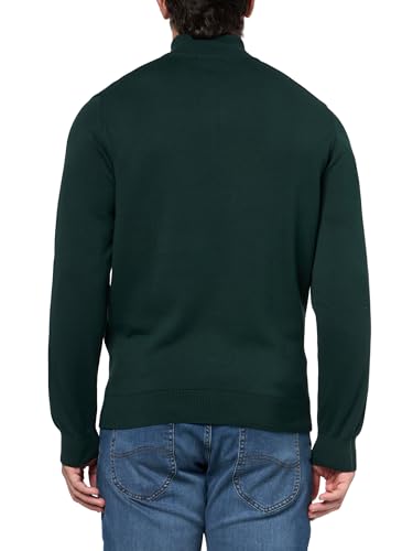 Lacoste Mens Zipped High Neck Cotton Sweater2