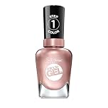 Sally Hansen Miracle Gel, Out Of This Pearl, Gel-Like Nail Polish, NO UV Light Required, Chip-Resistant, Long Lasting - Up to 8 days, Easy to Use, Salon Quality Results, Vegan Formula, 14.7ml