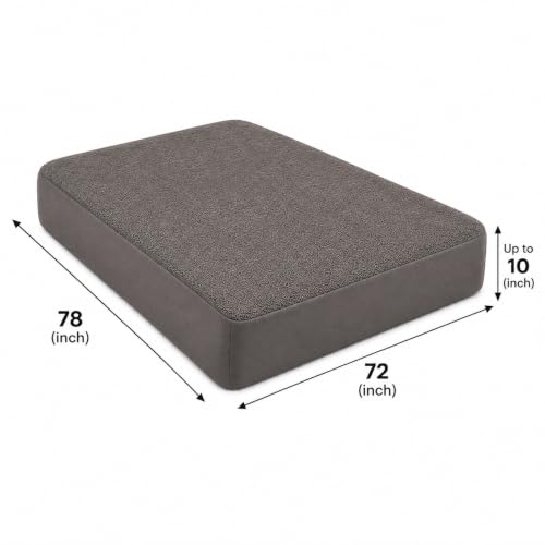 HEAVENBIRDS 100% Waterproof Mattress Protector King Size Grey - Image 4