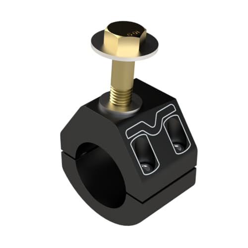 MetalCloak Steering Stabilizer Billet Mount, Fits Updated 1.625" (1 5/8") Tie Rod, Compatible with JK/JL/JT, Maximum Performance, Easy Install, Made in USA