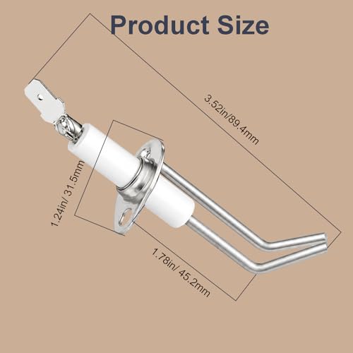 Image of Jingzan 4 Pack RV Water Heater Igniter Electrode Assembly Compatible with Suburban 232258, Spark Probe Replacement for SW6DE SW10DE SW12DE SW16DE DSI Water Heater Models