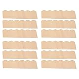 Aolidsive 12 Pezzi di Tegole in Legno per Casa delle Bambole, Tegole in Miniatura in Legno Composito, Accessori in Scala 1:12 per Artigianato Fai da Te per Bambini