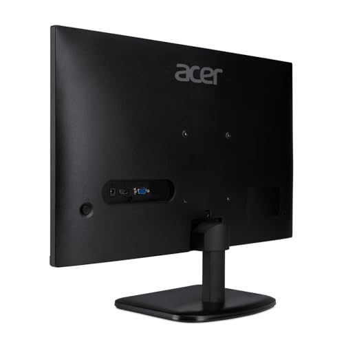 Acer EK271Hbif Monitor PC 27", Display VA Full HD, 100 Hz, 1ms (VRB), 16:9, FreeSync, VGA, HDMI 1.4, Lum 250 cd/m2, Schermo PC con Contrasto 100M:1, ZeroFrame, Cavo HDMI Incluso, Nero - Immagine 4