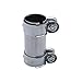 Universal Exhaust Clamp Pipe Connector Double Clamp Ø 50 x 125 mm