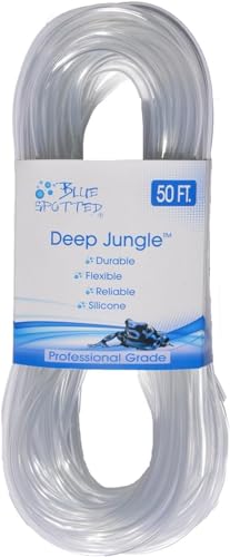 Blue Spotted Professional Clear Airline Tubing (50 Foot)