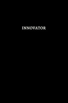 Innovator Notebook Journal Create Your Vision