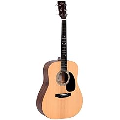 Sigma Guitars DM-ST – Guitare Acoustique - Les Beatles, Paul McCartney, John Lennon, RIngo Starr, George Harrison