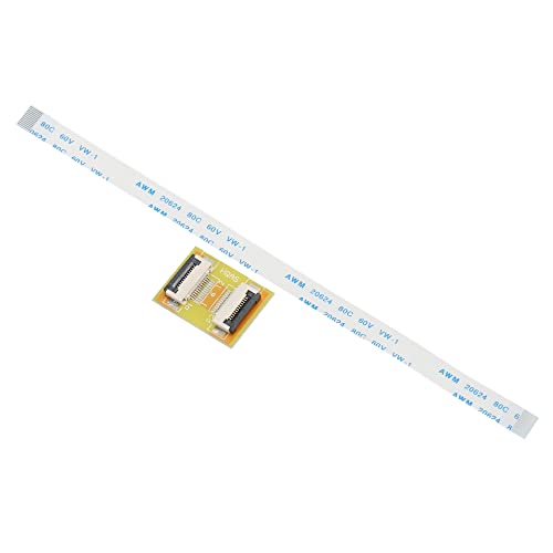 sourcing map FFC FPC 12 Pin 0,5mm Paso PCB Extensión Conector Placa con 5 Paquete 0.5mm Paso 150mm Flexibles Planos Cables Kit (A Tipo)