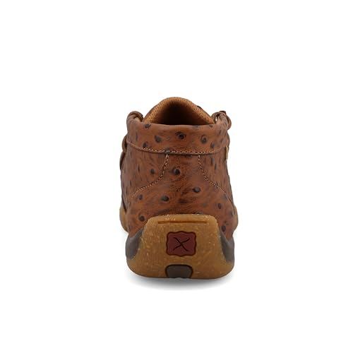 Twisted X Kid's Chukka Driving Moc, Moc Toe, Cognac, 1 M3