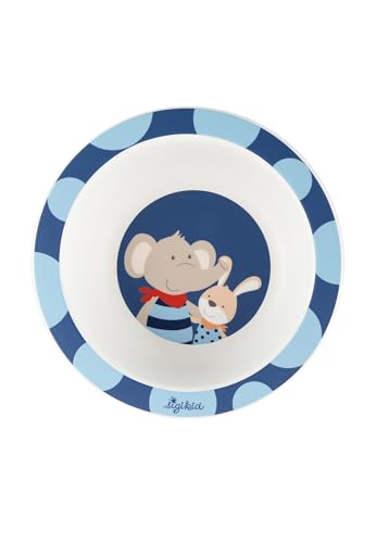 sigikid Schüssel Elefant Lolo Lombardo r PET Kindergeschirr für Kleinkinder und Kinder 24-96 Monate