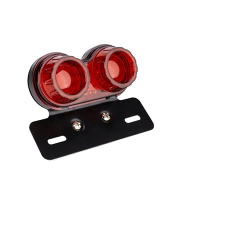 Feu arrière de moto LED freinage puissant 12V Chopper