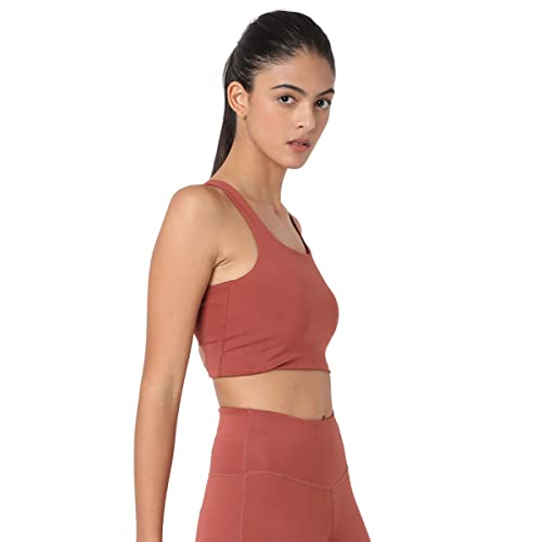 Image of Silvertraq High Impact Action Bra with Clasp Marsala