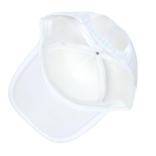 Image of TZ Promise Men Women Foam Trucker Hat Mesh Cap Solid Colors Lightweight with Adjustable Snapback Collection