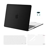 Compatible uniquement avec le MacBook Air 13,6 pouces avec puce M5 M4 M3 M2 et écran Liquid Retina et Touch ID (modèles : A2681, A3113, A3240 et A3449) (2022, 2023, 2024, 2025 et 2026). Attention : cette coque n'est compatible avec aucun autre modèle d'ordinateur portable