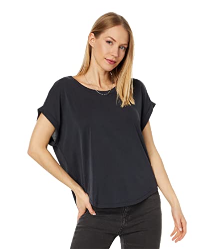 Lucky Brand Women's Short Sleeve Sandwash Dolman Tee