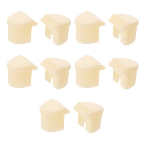 Healvian 10 Unidades Accesorios de Cama Función de Eliminar Huecos y Protección contra Colisiones para Barandillas de Protección Plástico Blanco en Hospital y Residencia para Ancianos y