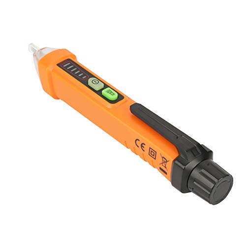 Image of NonContact Voltage Detector, AC12-1000V NCV Detector Voltage Tester Pen with LED Indicator NonContact Voltage Tester for Electric Circuit Polarity Voltage Detector
