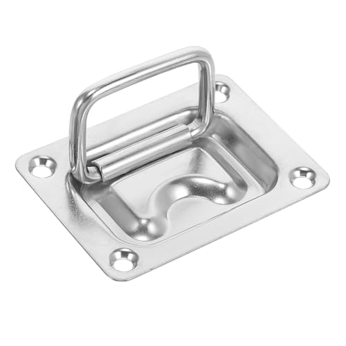 Happyyami Pestillo Marino Pontón Manejar Paso Vara Detener Bote Yate Portátil Portaequipajes para Kayaks Remolque con Correa para Tapón Paletas Magnético Junta Hotel Acero Inoxidable