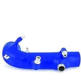 Mishimoto MMHOSE-SUB-IHBL Silicone Induction Hose Fits Subaru WRX 2001-2007 / STI 2004-2015 Blue