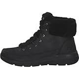 Skechers Women's Glacial Ultra Wonderland Ankle Boot, Black Textile, 4 UK - Image 2
