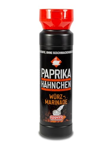 eppers Würz-Marinade Paprika-Hähnchen | Zum Marinieren von Geflügel & Fleisch | Flasche, 250ml