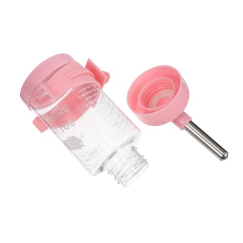 GRIRIW Hamster Automatic Water Fountain Pack Leakproof for Small Pets Includes Rabbit Water Feeder Drink Dispenser