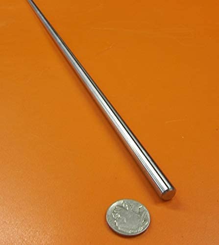 316 Stainless Steel Hardened Shaft 9mm Diameter x 800mm Long 1 pc