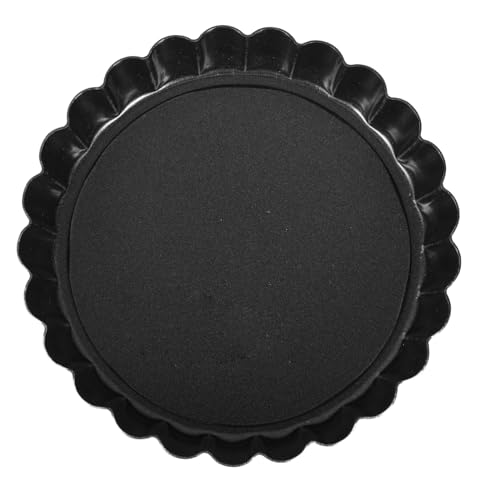 PRETYZOOM Easy Release Chiffon Cake Mold Removable Bottom Nonstick Round Cake Pan for Baking Tarts Pies