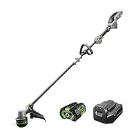 EGO POWER+ String Trimmer, Battery Powered, 15" Trimmer for Weeds and Grass with POWERLOAD, Includes 56V 4.0Ah Battery and Charger - ST1523S
