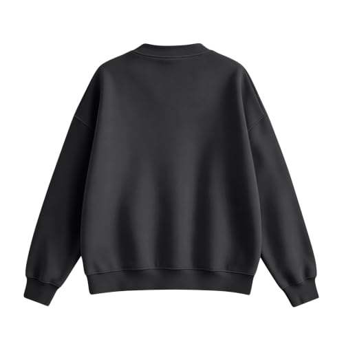 Breast Cancer Awareness Sweatshirt for Women Open Front Oversized Sweater - image 5