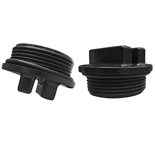 Qianly Filtro de piscina rosqueado de 2 peças, peças de reposição de de piscina de, plugues de saída