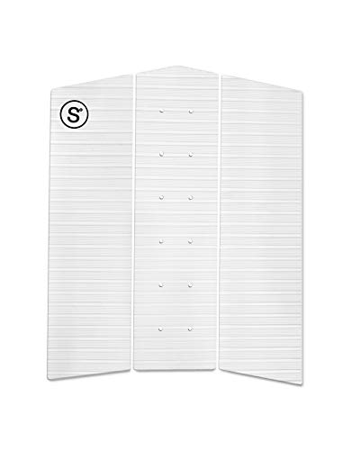 SYMPL Surfboard Front Traction Pad • 3 Pieces • Maximum Grip, 3M Adhesive for Surfboard, Skimboard, Longboard