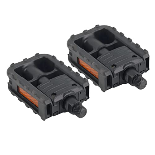 2 Pcs Foldable Platform Pedal for Mountain Flat Pedal with Quick Rotation Comfortable Riding Efficiency for Commuting and4