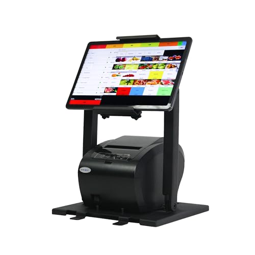 Support iPad POS stable ZYWELL TS31 contre le désordre des câbles