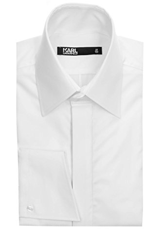 Preisvergleich Produktbild Karl Lagerfeld Herren Hemd Weiß 40