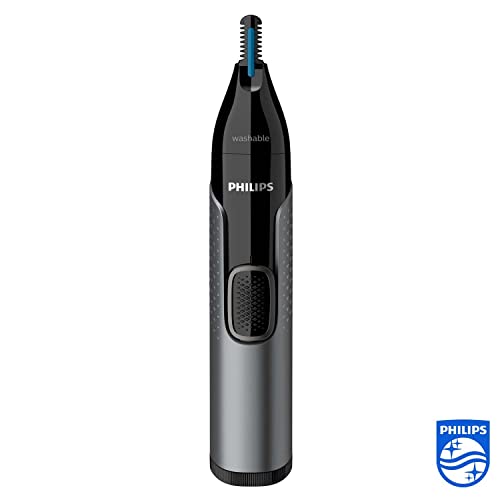 Philips Nose trimmer Series 3000 Nasenhaar-, Ohrenhaar- und Augenbrauentrimmer mit PrecisionTrim-Technologie (Modell NT3650/16)