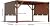 12x14 FT Cedar Wooden Pergola, Pergola with Retractable Shade Canopy, Quality Supported Structure, Wood Patio Pergolas for Backyard, Lawn, Outdoor Entertaining
