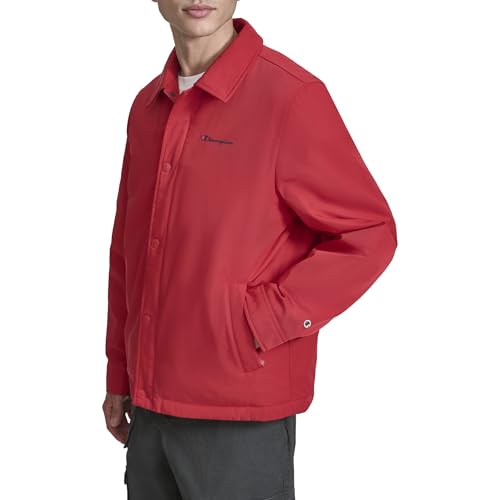 Image of Champion Men's Active Water-resistant Coaches Jacket