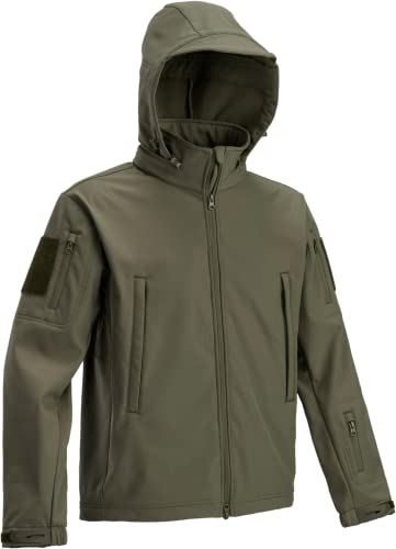 Chaqueta táctica Softshell Defcon con acabados premium y alta resistencia