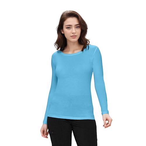 Natural-Uniforms-Womens-Under-Scrub-Tee-Crew-Neck-Long-Sleeve-T-Shirt
