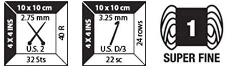 Patons Kroy Socks Yarn, 2-Pack, Blue Brown Marl Plus Pattern #TOP3