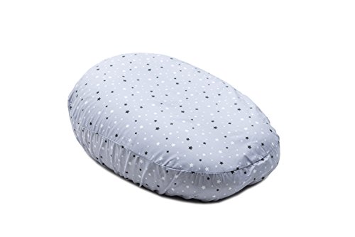 P'tit Lit - Vaina para almohada embarazada - Para almohadas de embarazo y lactancia - 100 % algodón: Suave y cómodo - Impermeable - Oeko-Tex