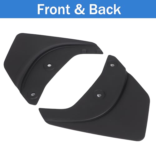 Image of Tesla Mud Flaps for Model Y 2021-2024, Splash Guards No Need to Drill All Weather Winter Durable Protection Tesla Model Y Accessories, Set of 4