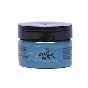 iCraft Chalk Paints Global Waters Color, Arcylicpaint,Mattepaints,Decoupagepaints,Woodenpaint,Packed in Jars of 50ml