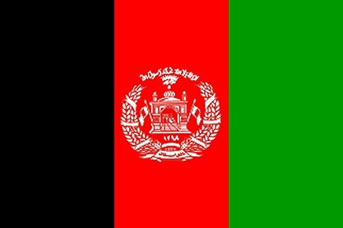 Premium Quality 5Ft X 3Ft 5'X3' Flag Afghanistan Post 2004 by Retail Zone