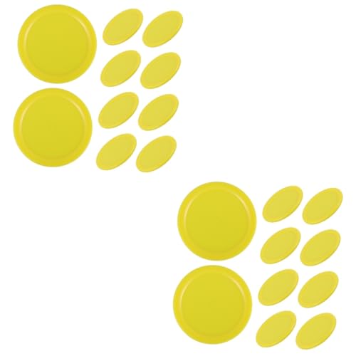 INOOMP 2sets Plastic Ice Hockey Hockey Games Supplies Replacement Pieces 10pcs*2