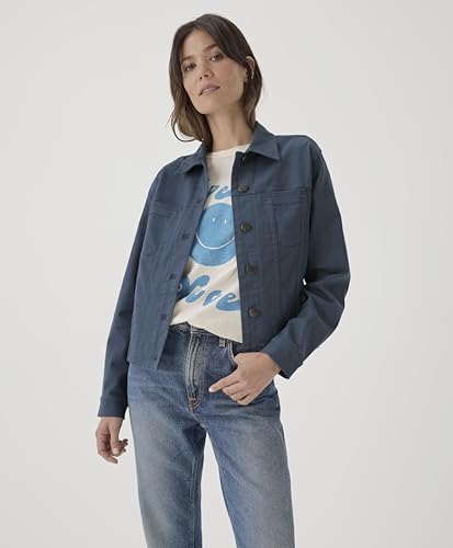 Pact Organic Cotton Women's Stretch Denim Jacket2
