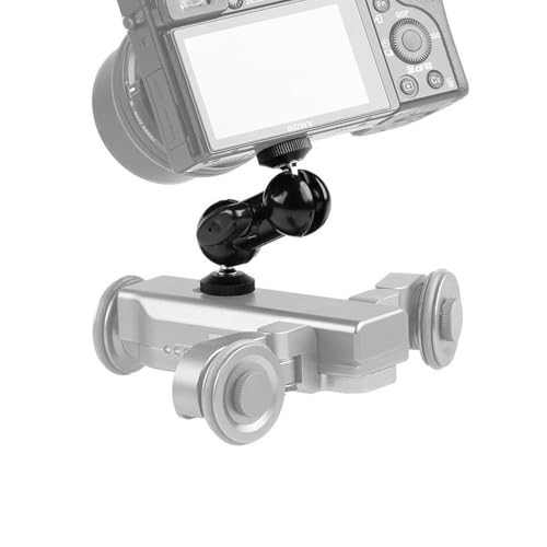 Image of PHOTOMAX Dual Ballhead Articulating Adjustable Arm for DSLR Camera (Dual Ballhead)